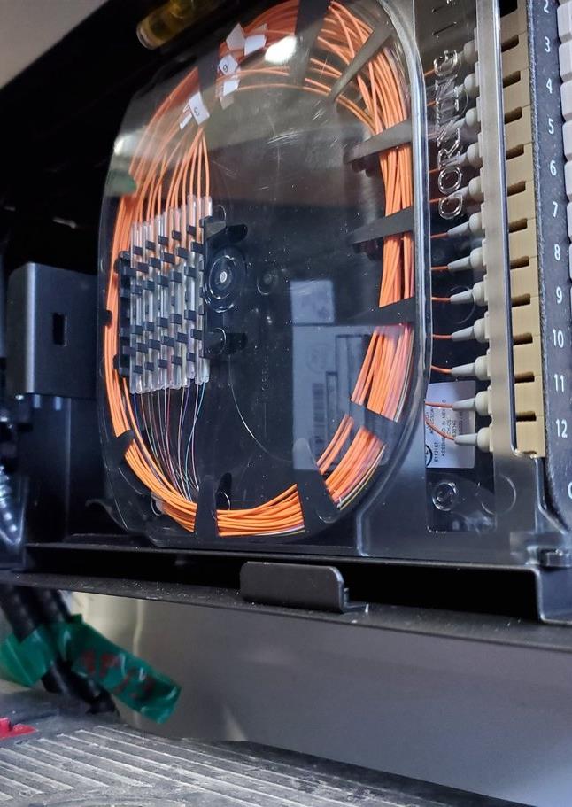 Opcon fibre optic splice tray